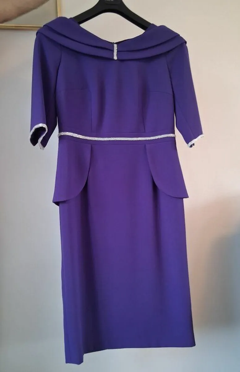 Mother of the Bride Dress and Fascinator - Image 1