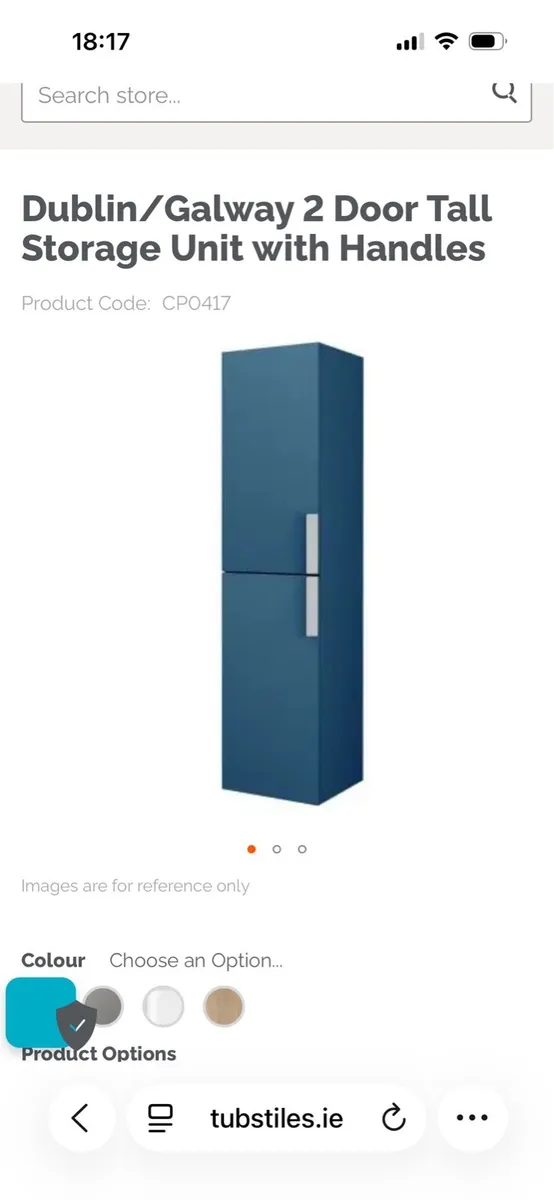 Brand New Tall Boy Bathroom Cabinet - Image 1