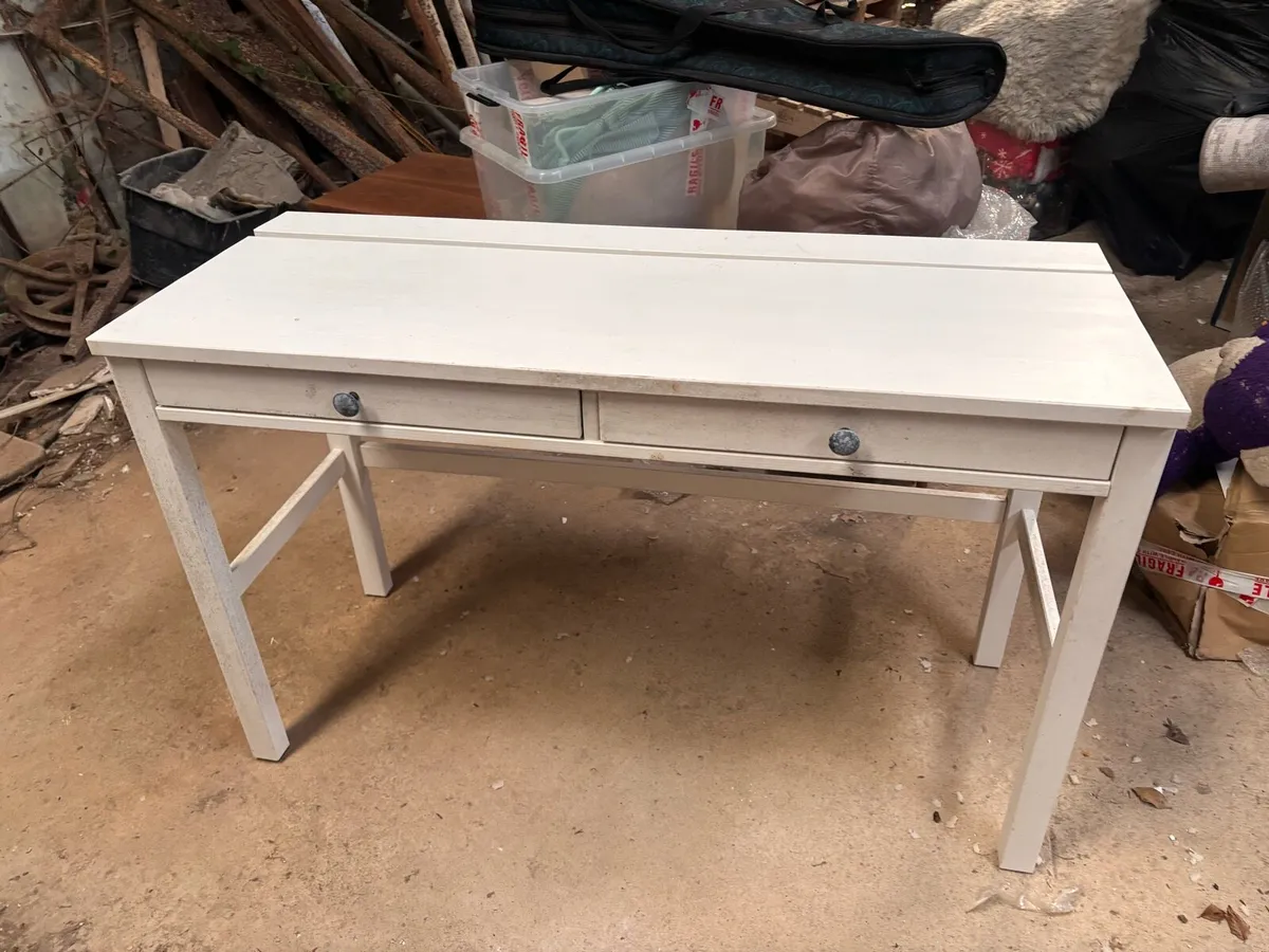 Solid Wood Dressing / Console Table / Desk - Image 4