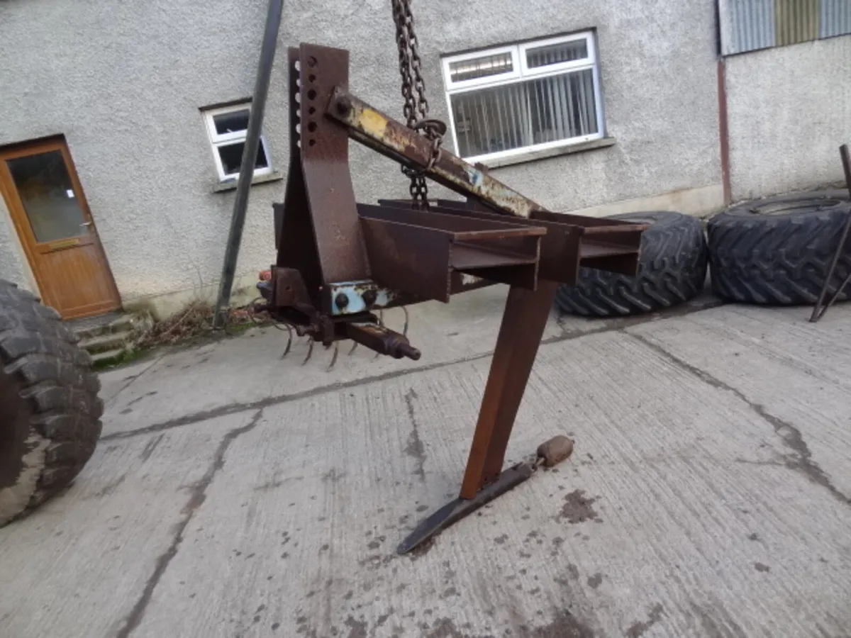 Lemken Single Leg Mole Plough - Image 3