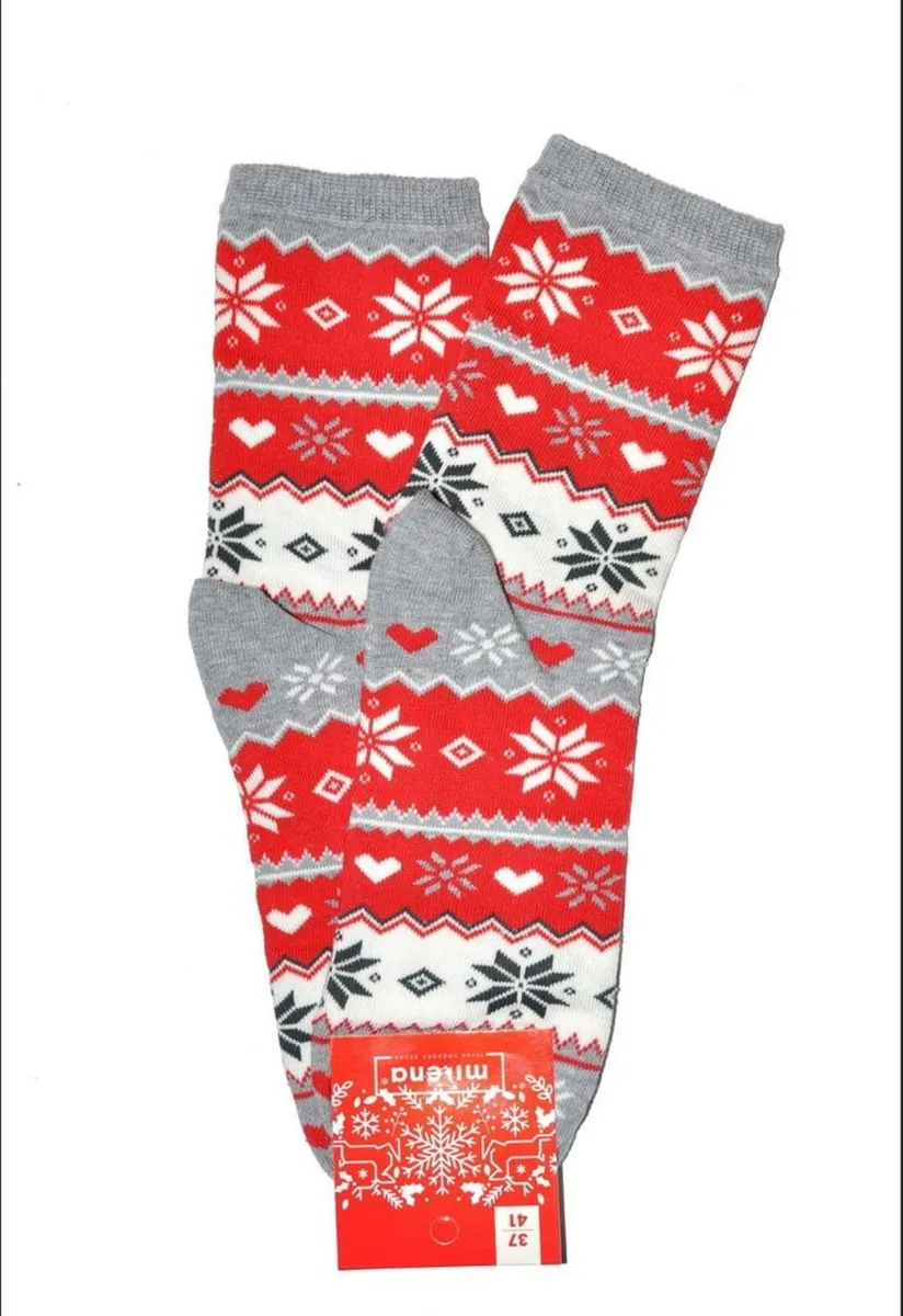 Children's socks MILENA Christmas Reindeer - Image 2