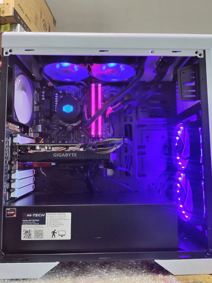 Custom Gaming PC Ryzen 7/16GB RAM/GTX 1660 SUPER/s - Image 2