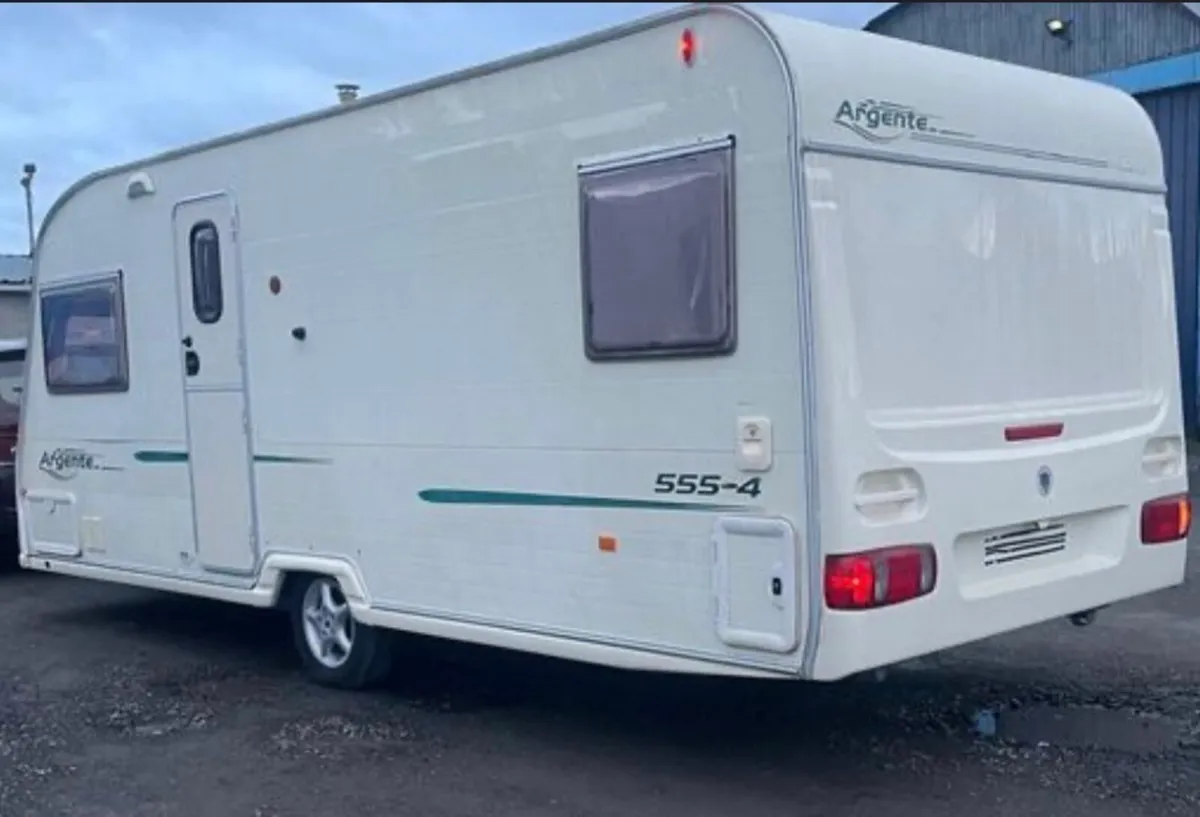 Argente 4 Berth Fixed Bed Caravan For Sale - Image 1