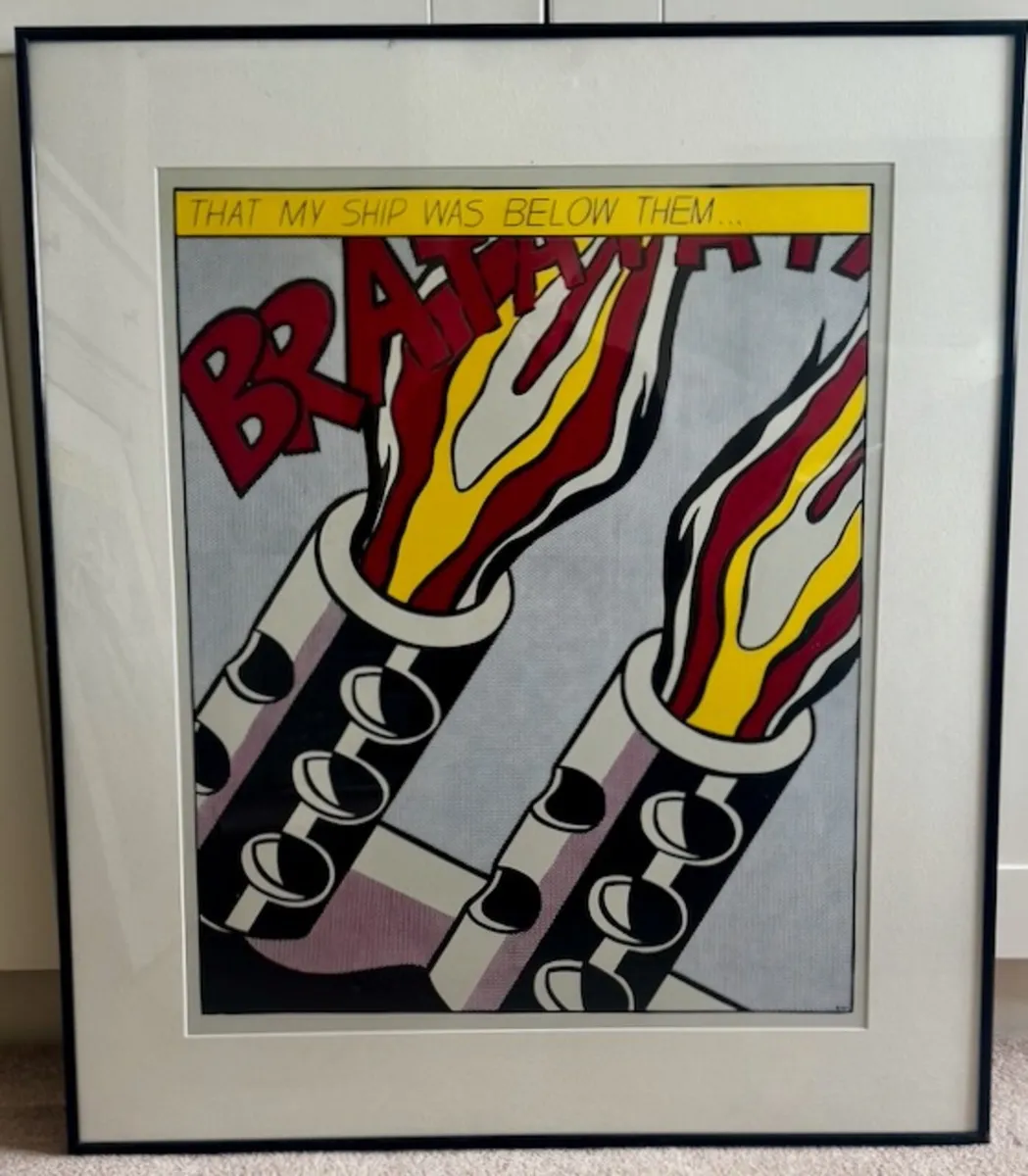 Three Roy Lichtenstein Posters -  Triptych - Image 3