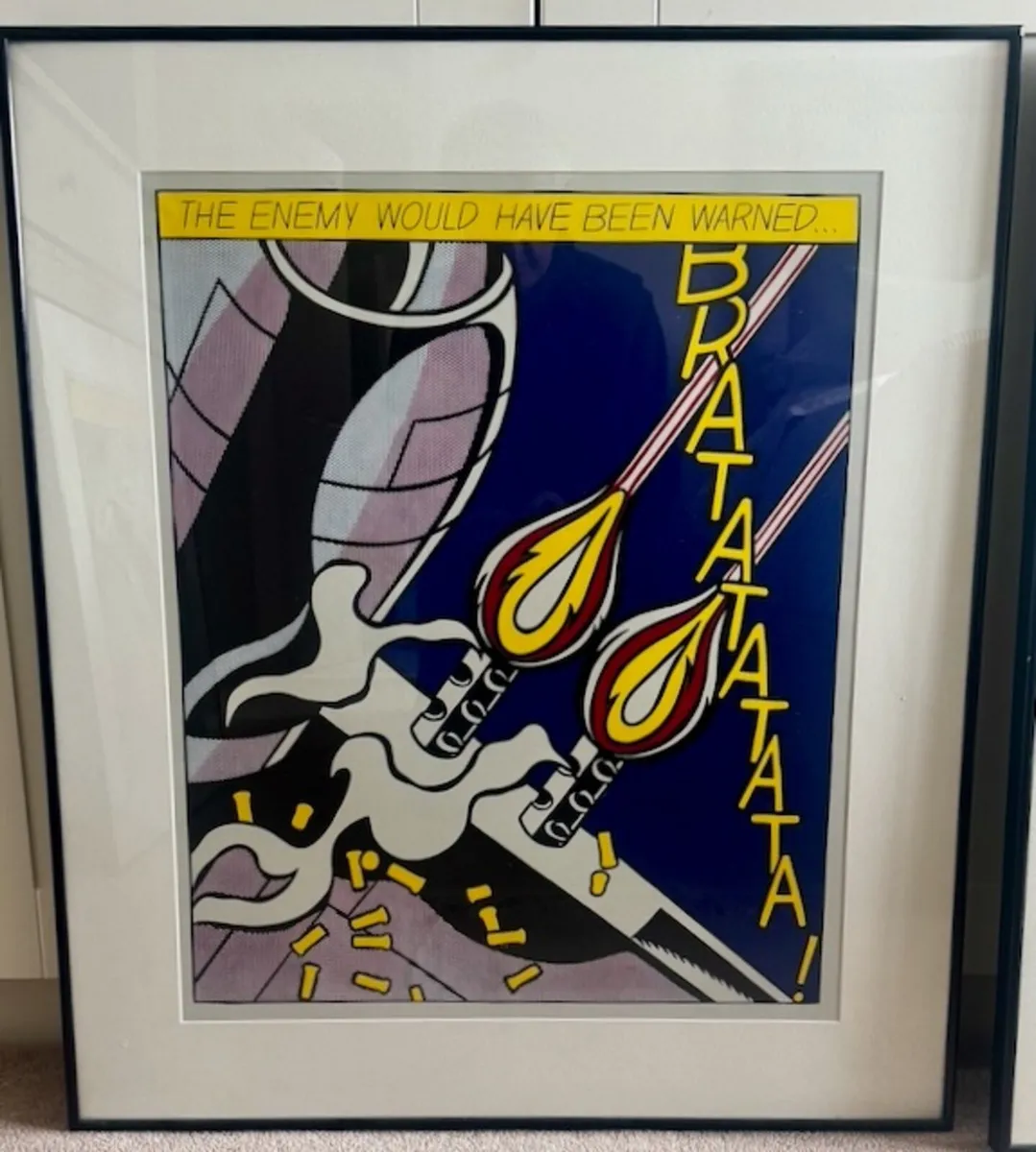 Three Roy Lichtenstein Posters -  Triptych - Image 4