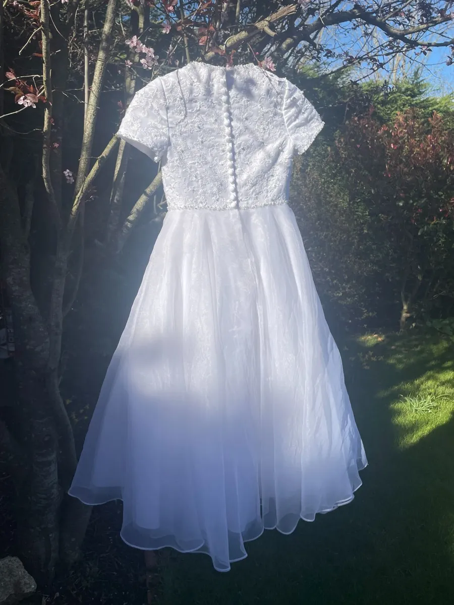 White Communion Dress - Image 1