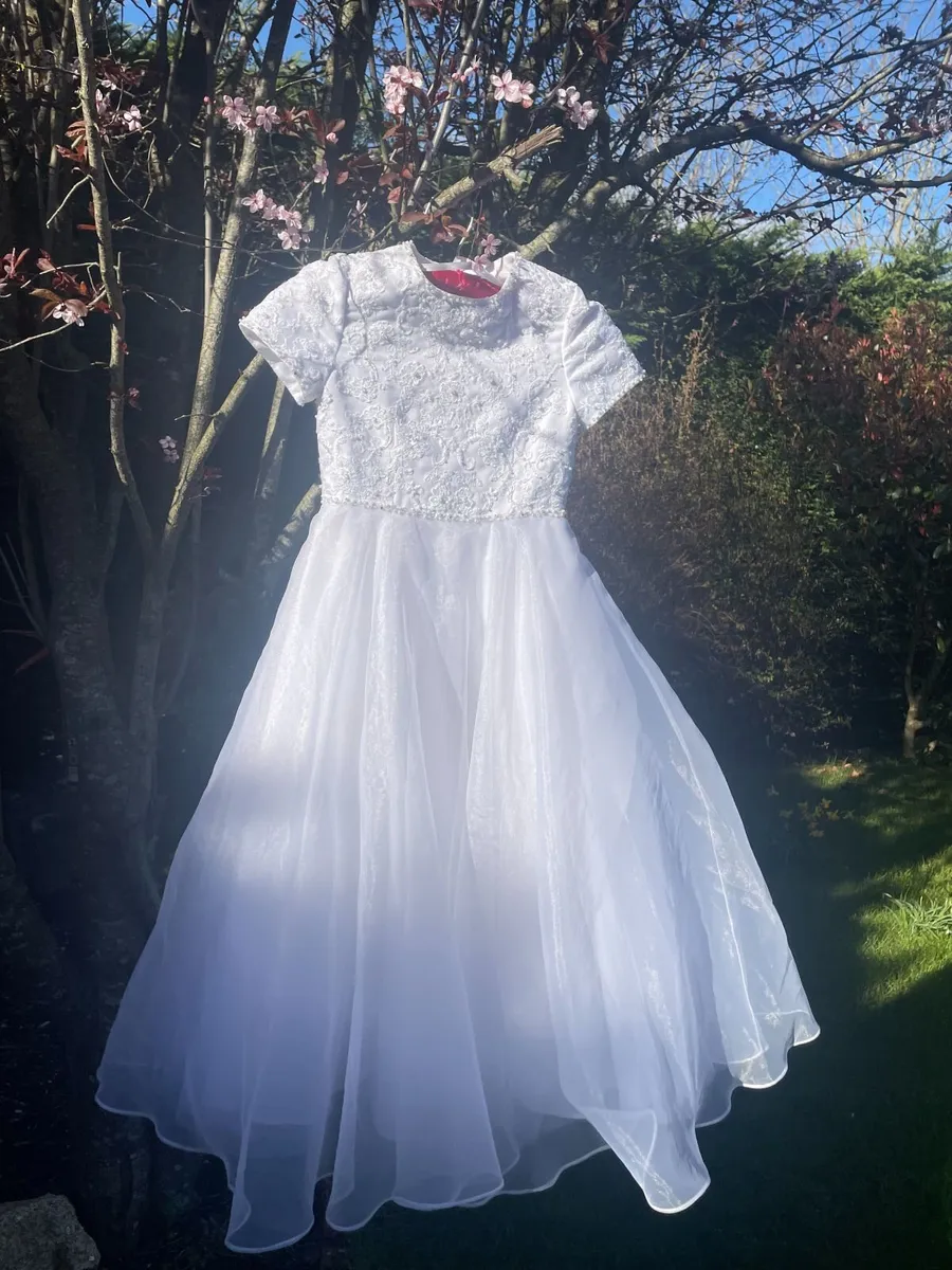 White Communion Dress - Image 2