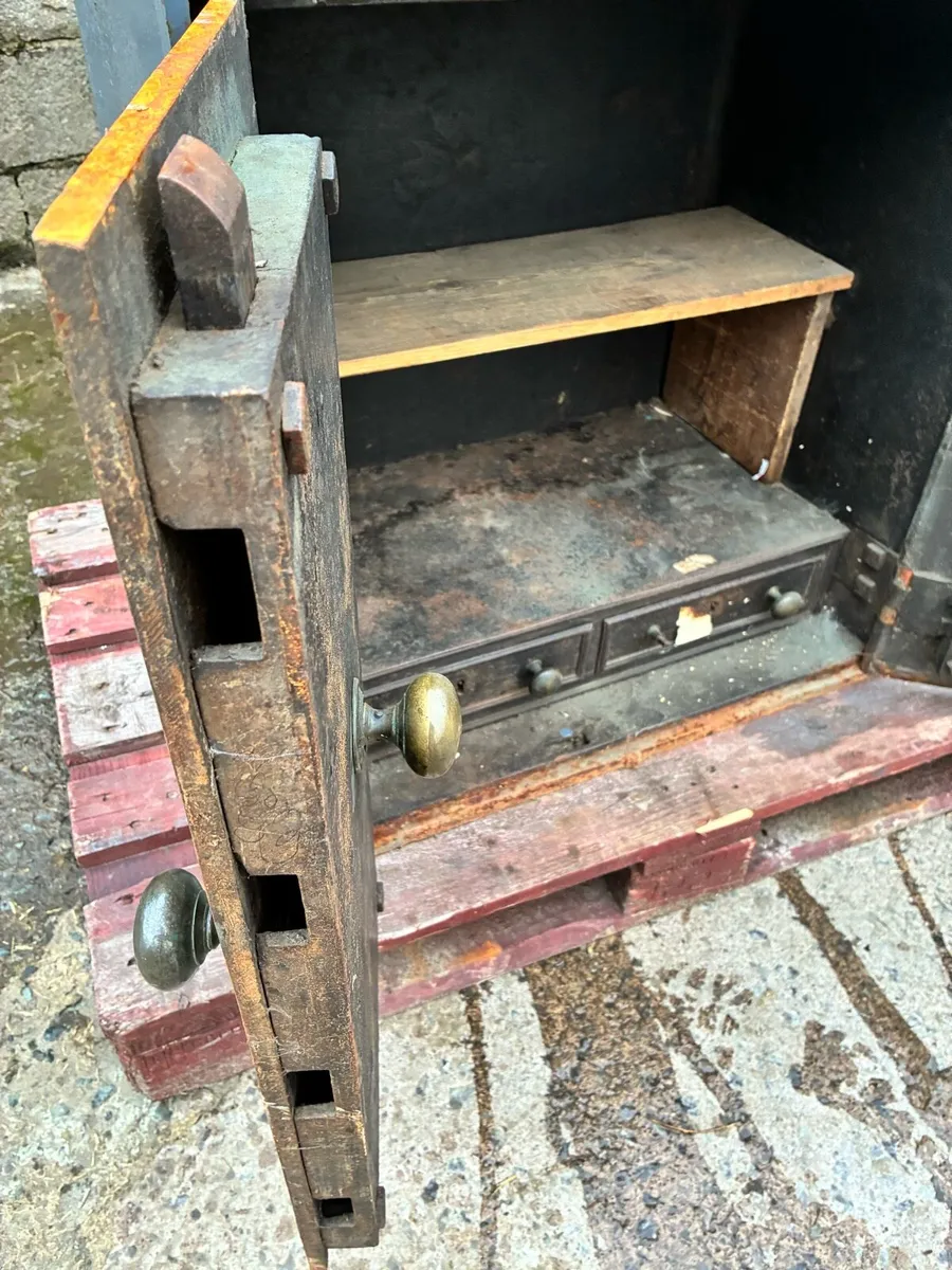 Edwardian Antique safe - Image 4