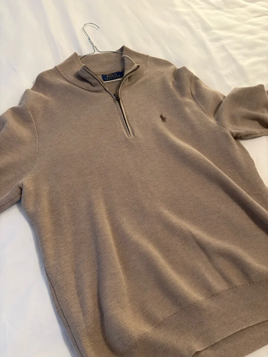 Ralph Lauren 1/4 zip sweater - Image 1