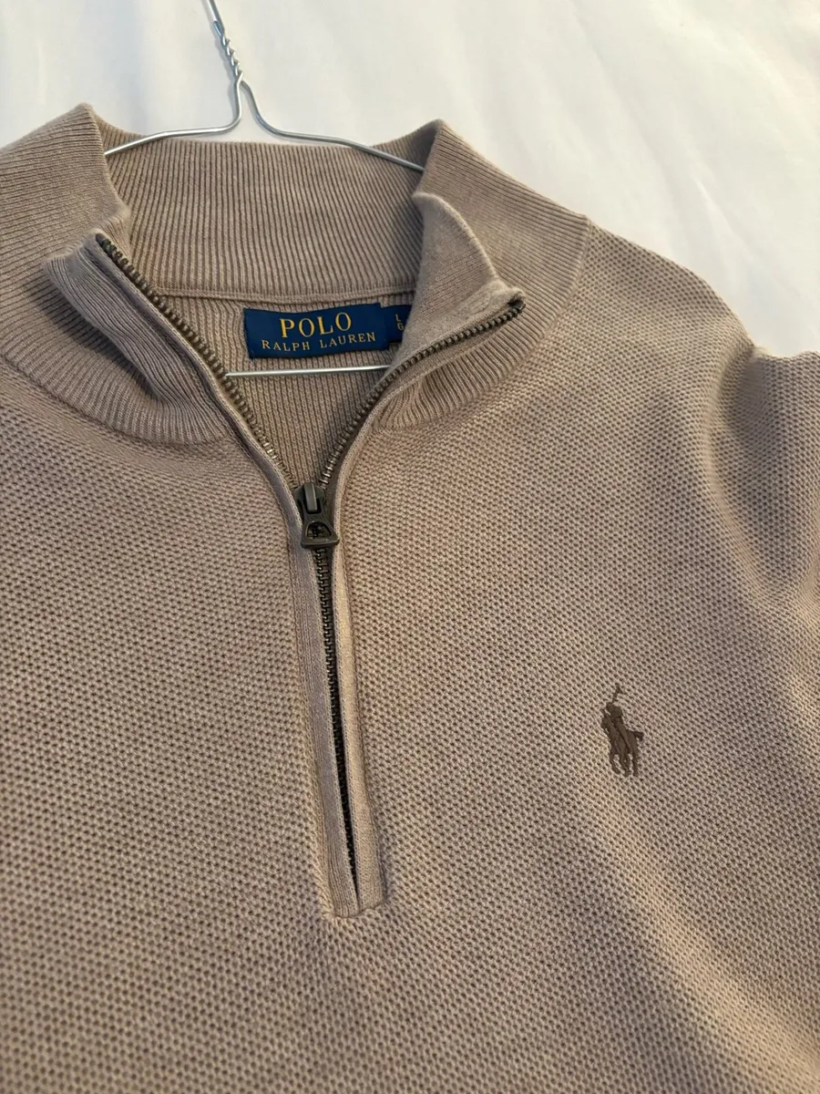 Ralph Lauren 1/4 zip sweater - Image 2