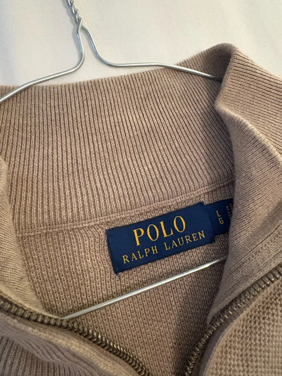 Ralph Lauren 1/4 zip sweater - Image 3