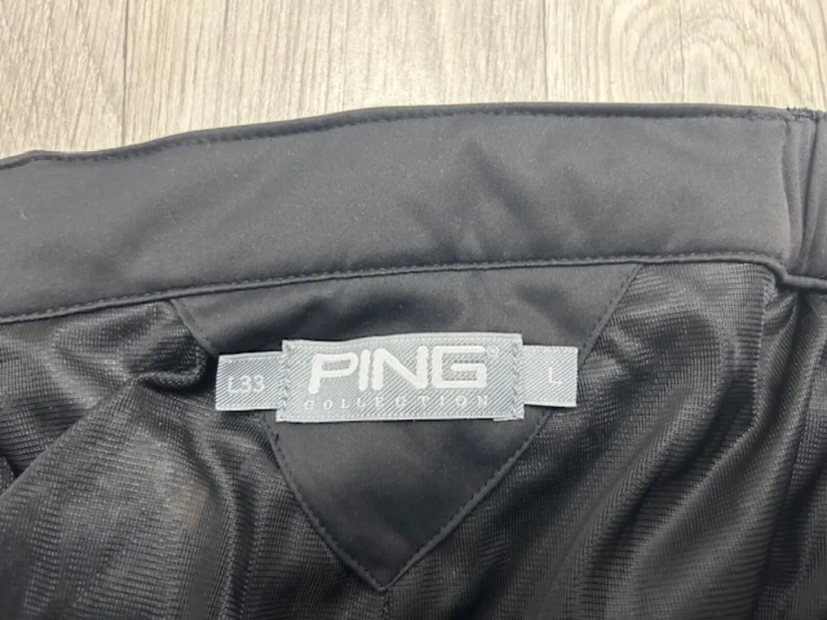 Ping Waterproof Golf Trousers Pants Mens Large - Image 3