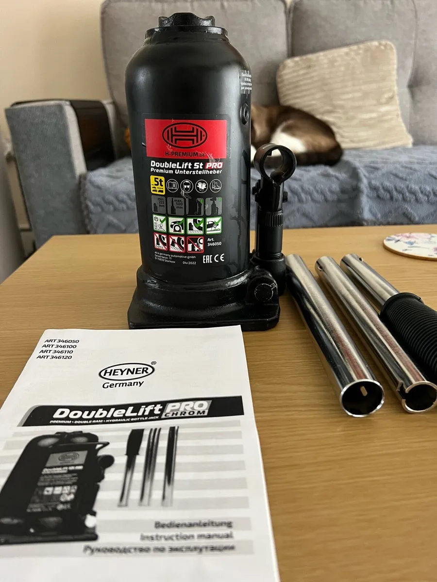 5 Tonne Hydraulic Bottle Jack - Image 2