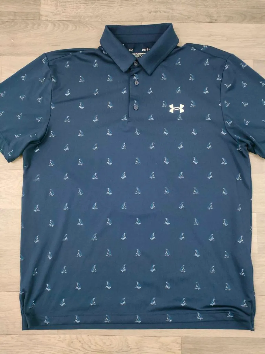 Under Armour The Playoff Polo Golf Shirt Mens L - Image 2