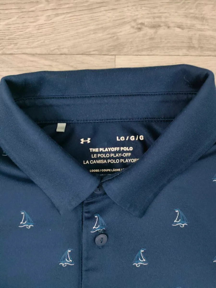 Under Armour The Playoff Polo Golf Shirt Mens L - Image 4