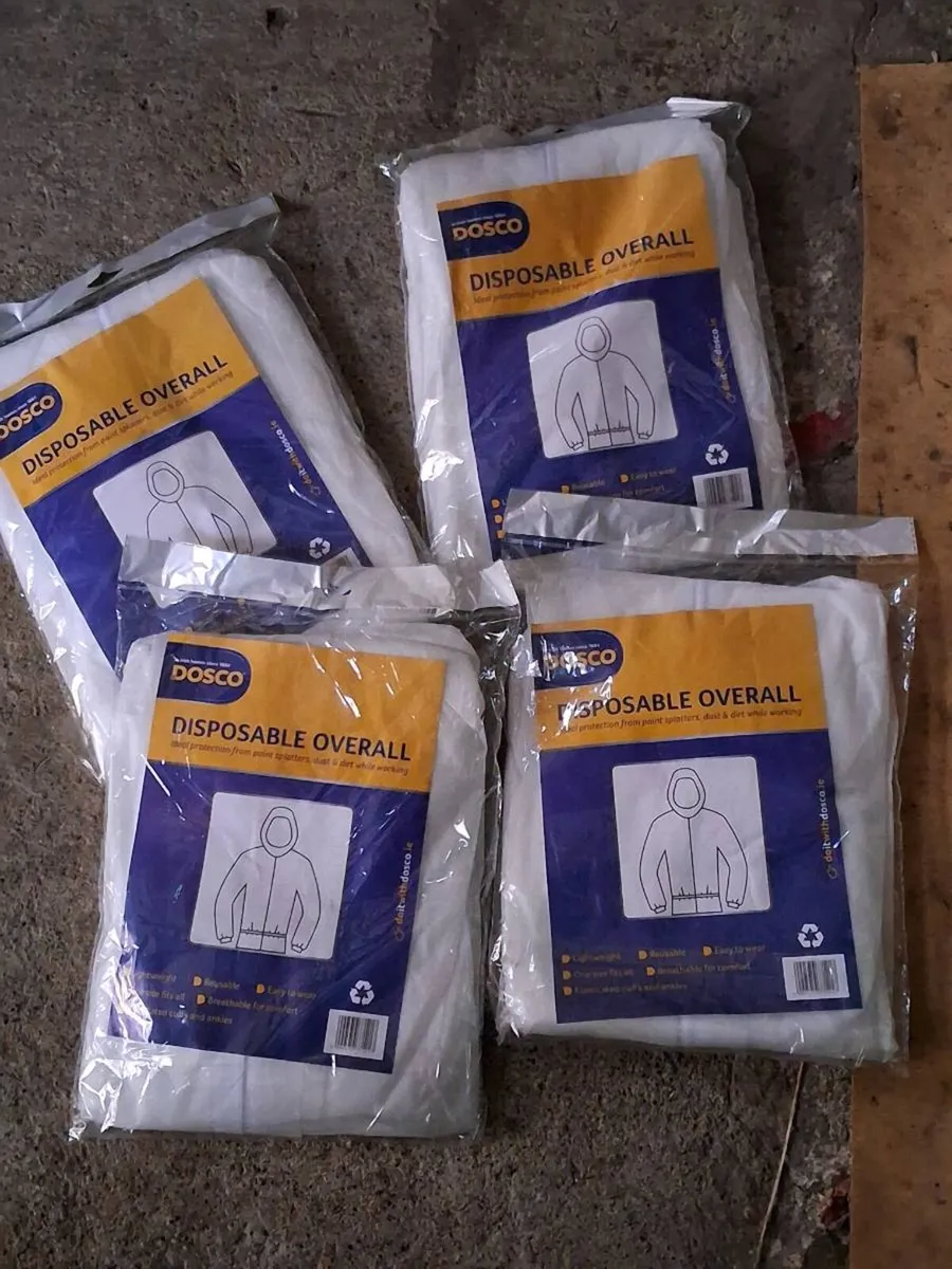 4. DOSCO disposable 0veralls