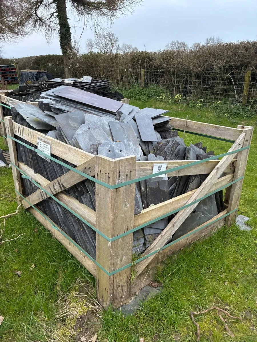 Reclaimed Blue Bangor Slates - Image 1