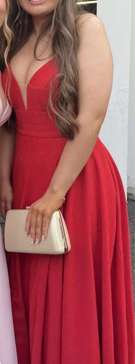 Red debs/tyball dress - Image 2