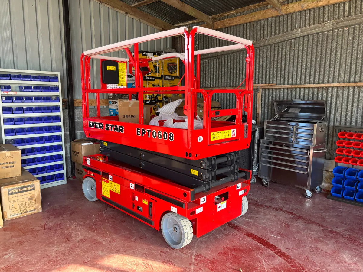 Everstar Scissor Lift 8m work height - Image 4