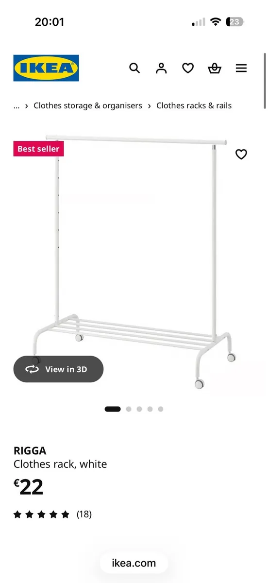 Clothes rail - Image 1