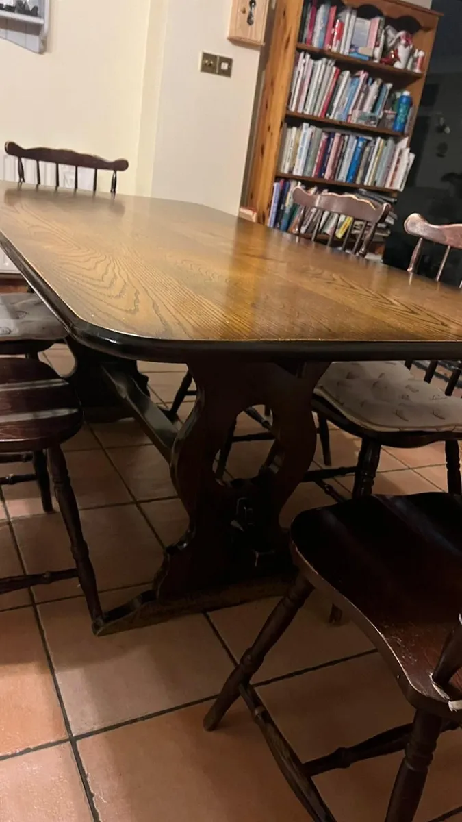 Free to collect Kitchen table + 5 chairs - Image 1