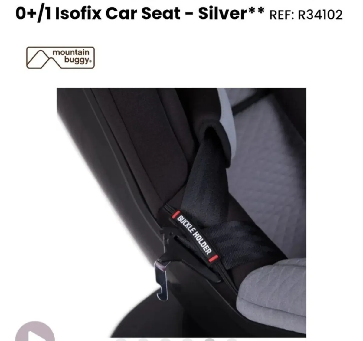 Mountain Buggy Safe Rotate Car Seat - Image 3