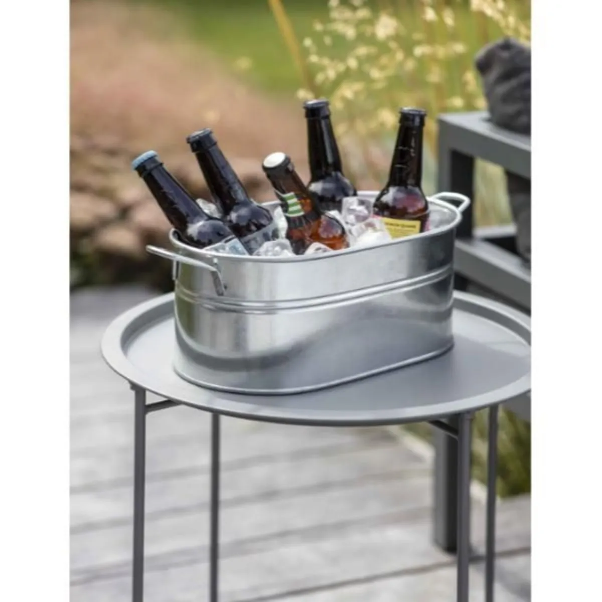 Farmington Trough Large – Galvanised Steel – GT17 - Image 1