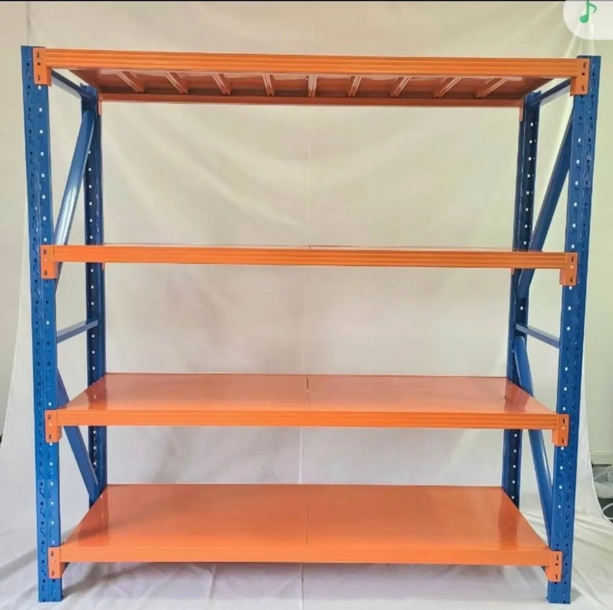 350 KG Metal Powder Coated Pallet Type Racking - Image 1