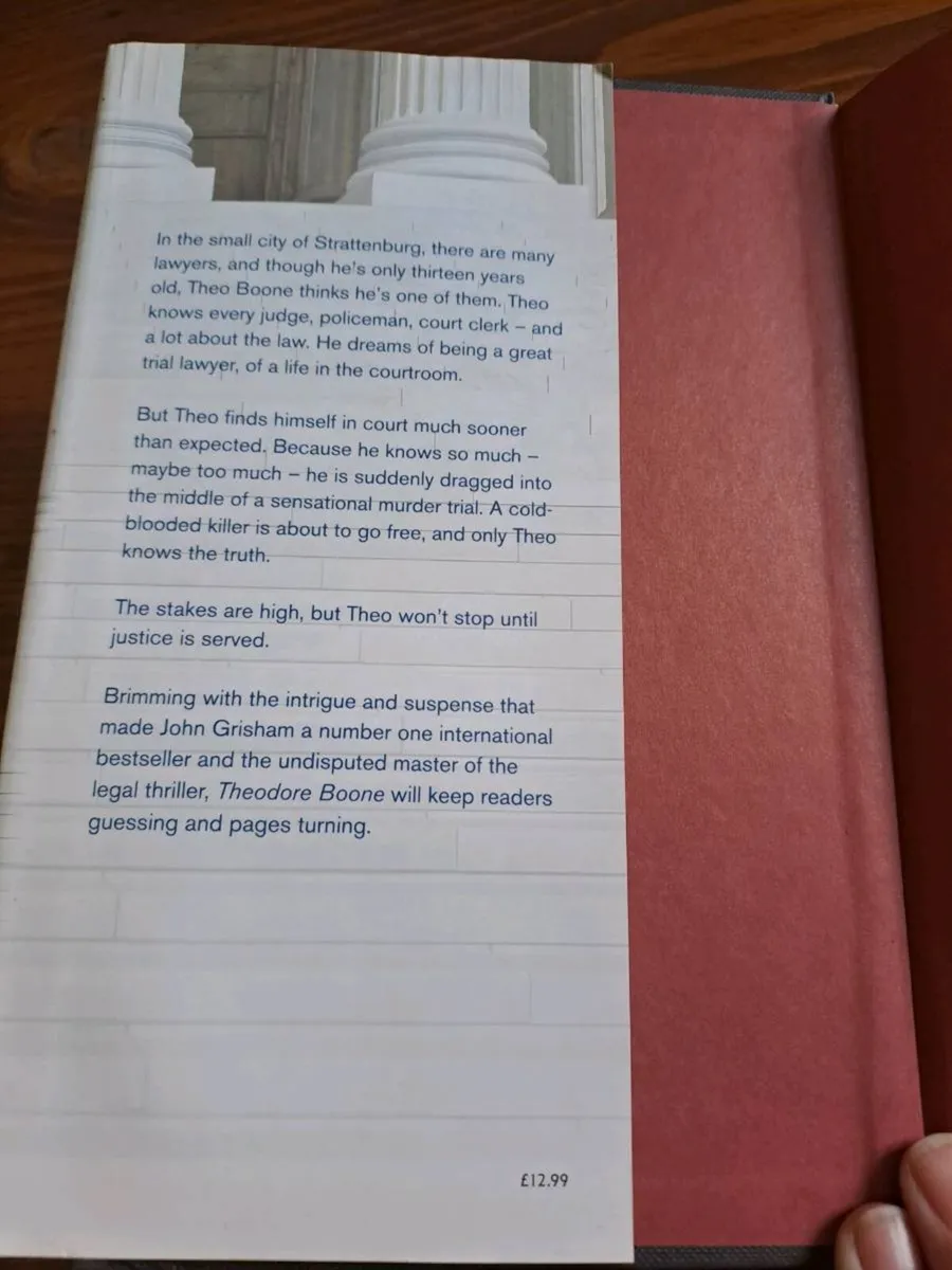 1st ed Theodore Boone – John Grisham - Image 3