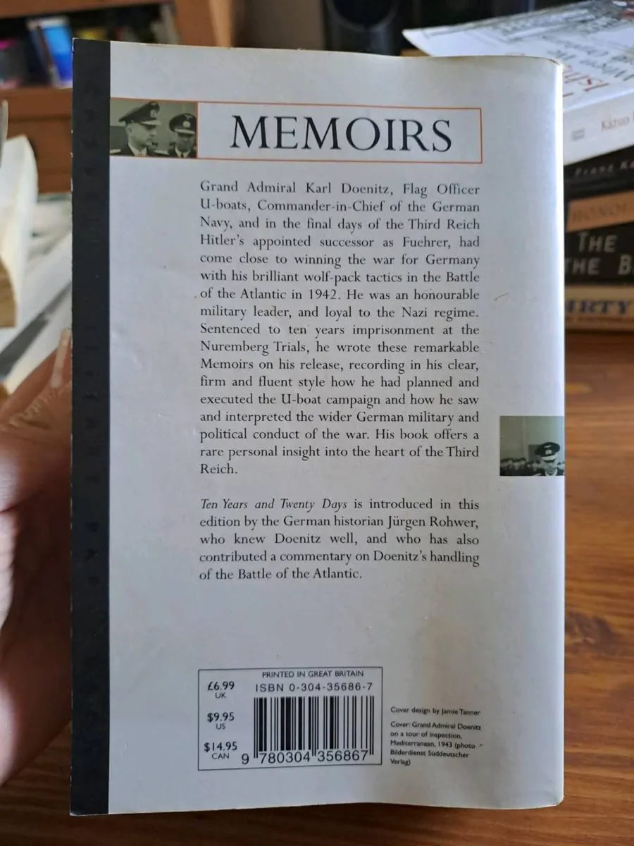 Admiral Karl Doenitz Memoirs - Image 2