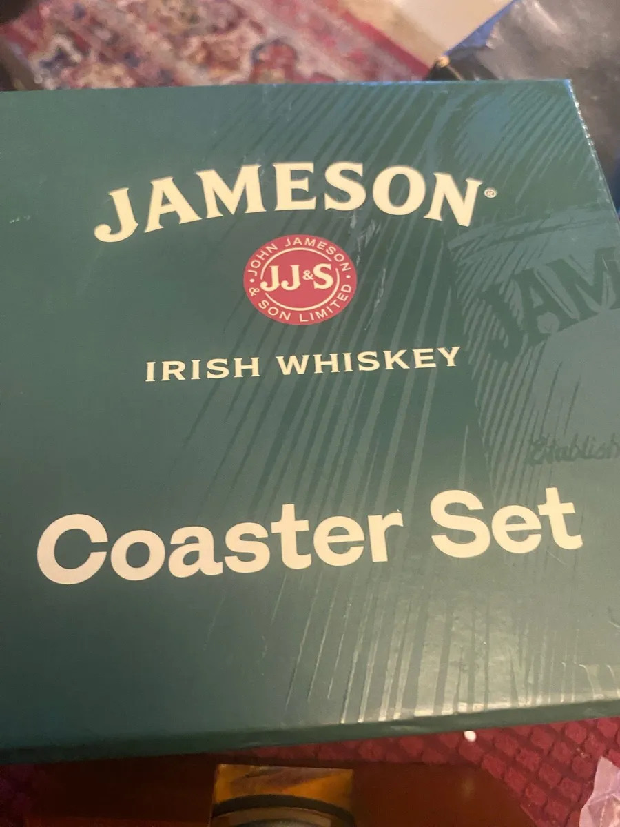 Rare Jameson Metal Coaster Set - Image 1