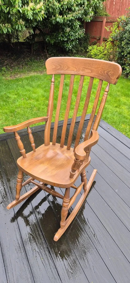 Very sturdy rocking chair excellent condition - Image 2