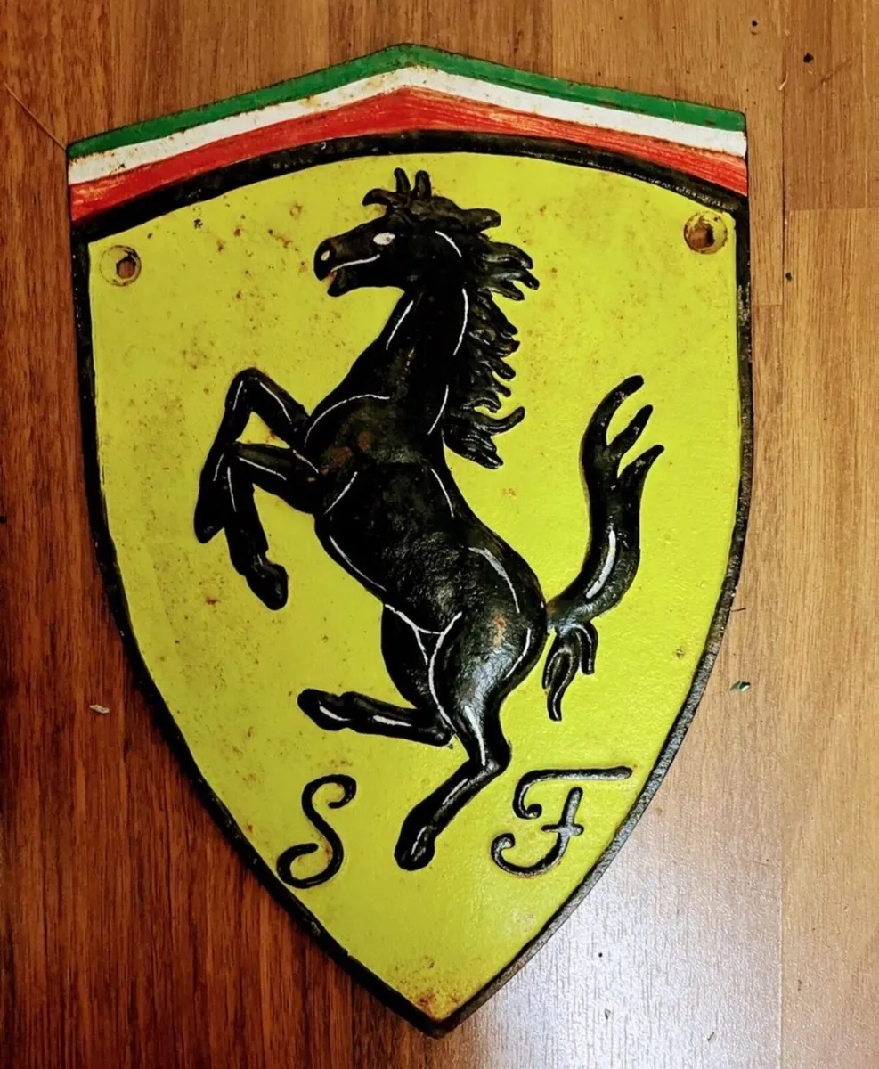 Cast Iron Sign - Image 1