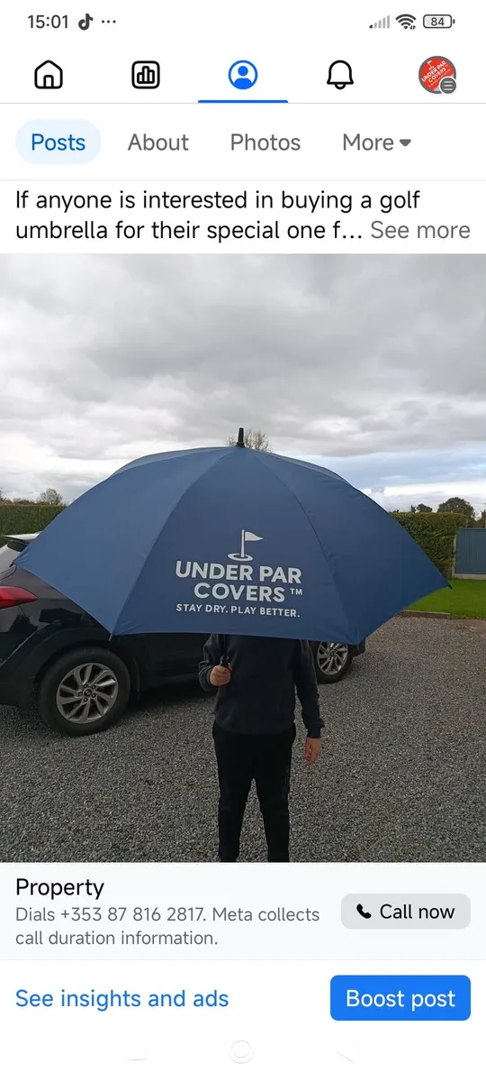 Golf umbrellas - Image 1