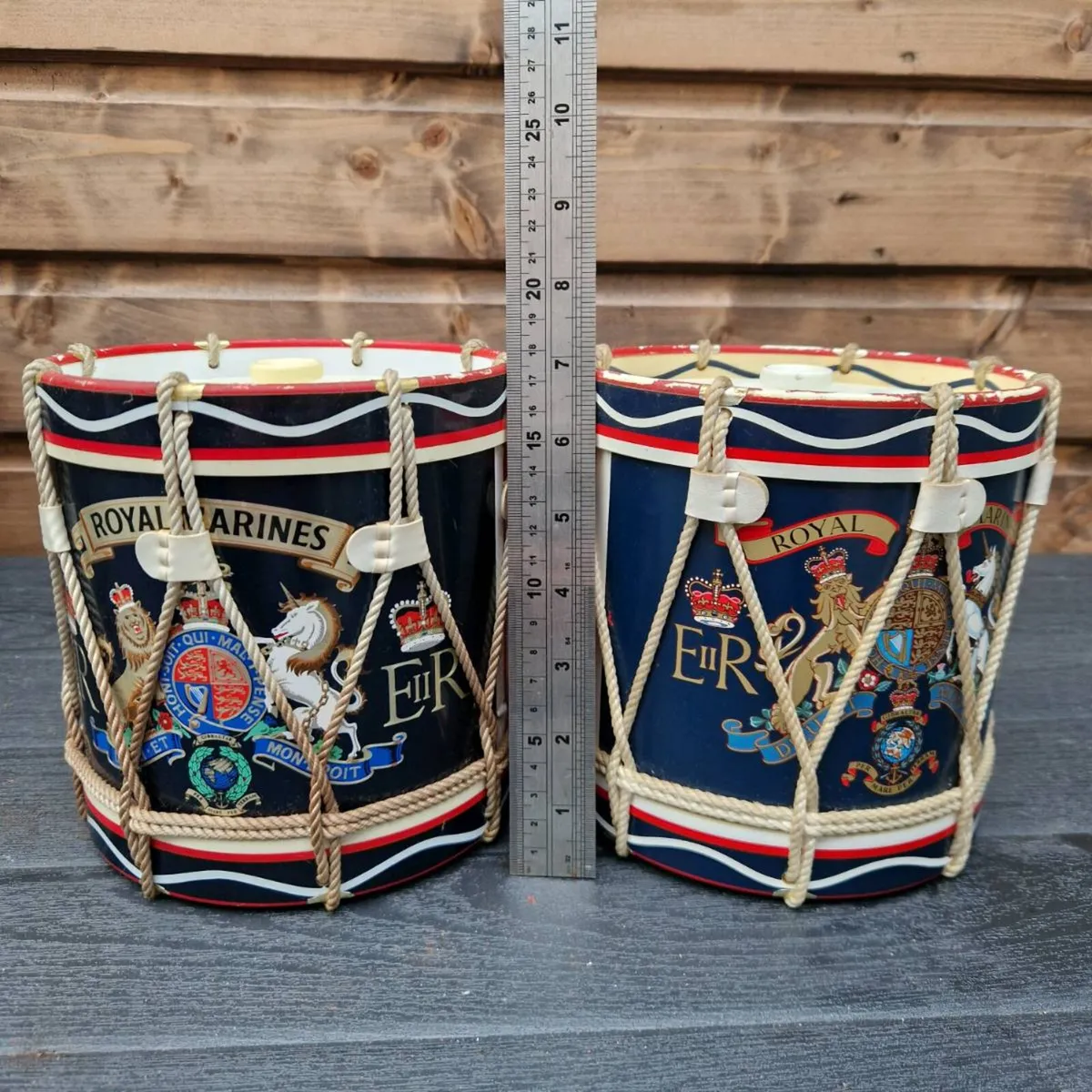 Vintage Mancave bar pub ice buckets x2 - Image 2