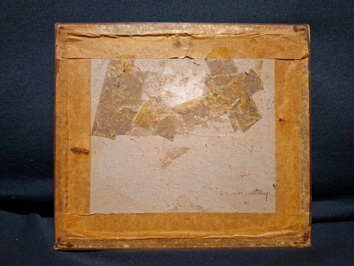 R.Moore Original Minature Watercolour Painting - Image 4