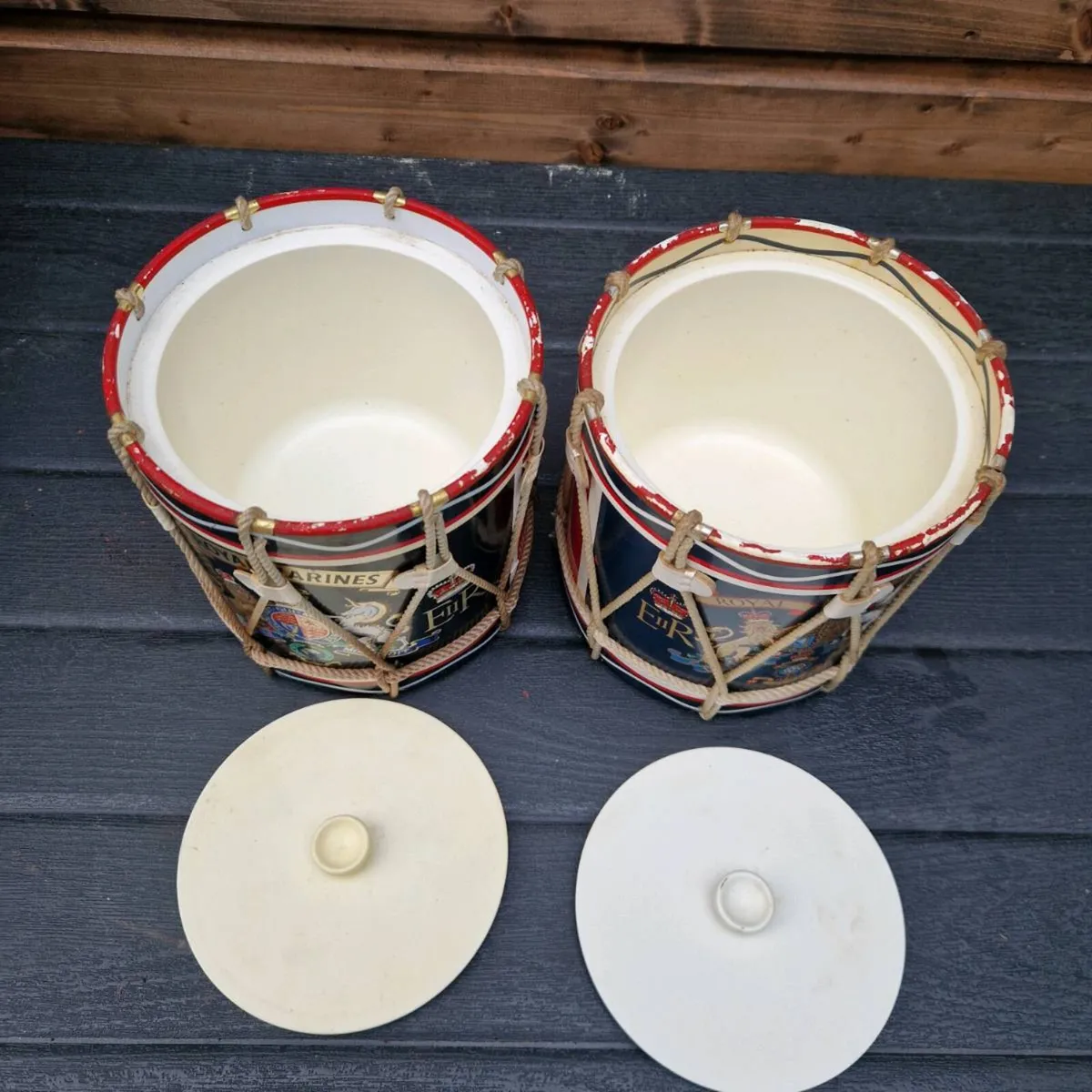 Vintage Mancave bar pub ice buckets x2 - Image 4