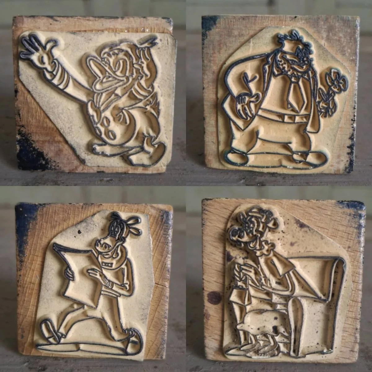 1960's Walt Disney Ink Stamps - Image 2