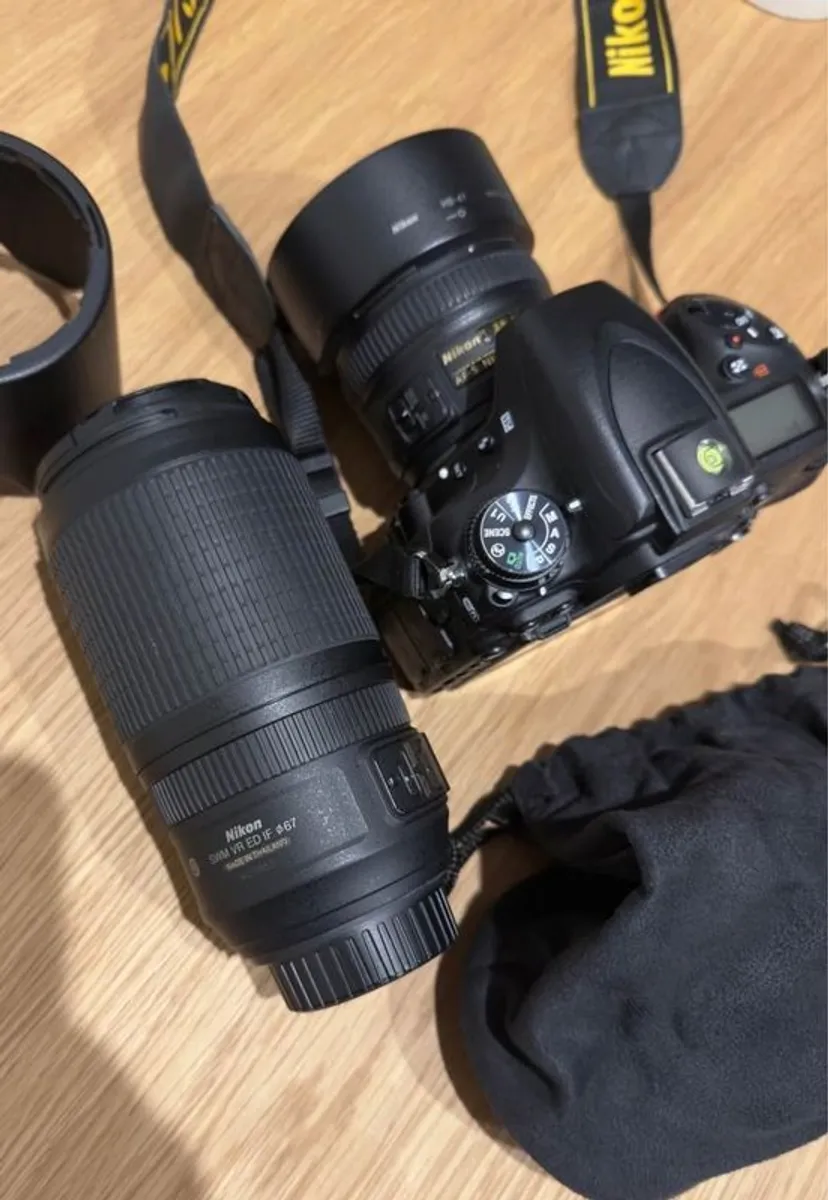Nikon D750 DSLR Camera Kit + 2 Lenses (50mm f/1.8 + 70-300mm Telephoto) - Excellent Condition - Image 2