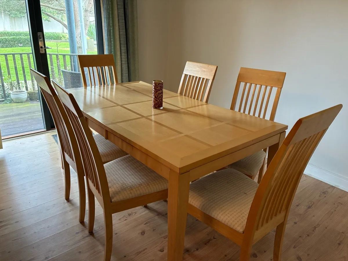 Kitchen Dining Table and Chairs - Image 2