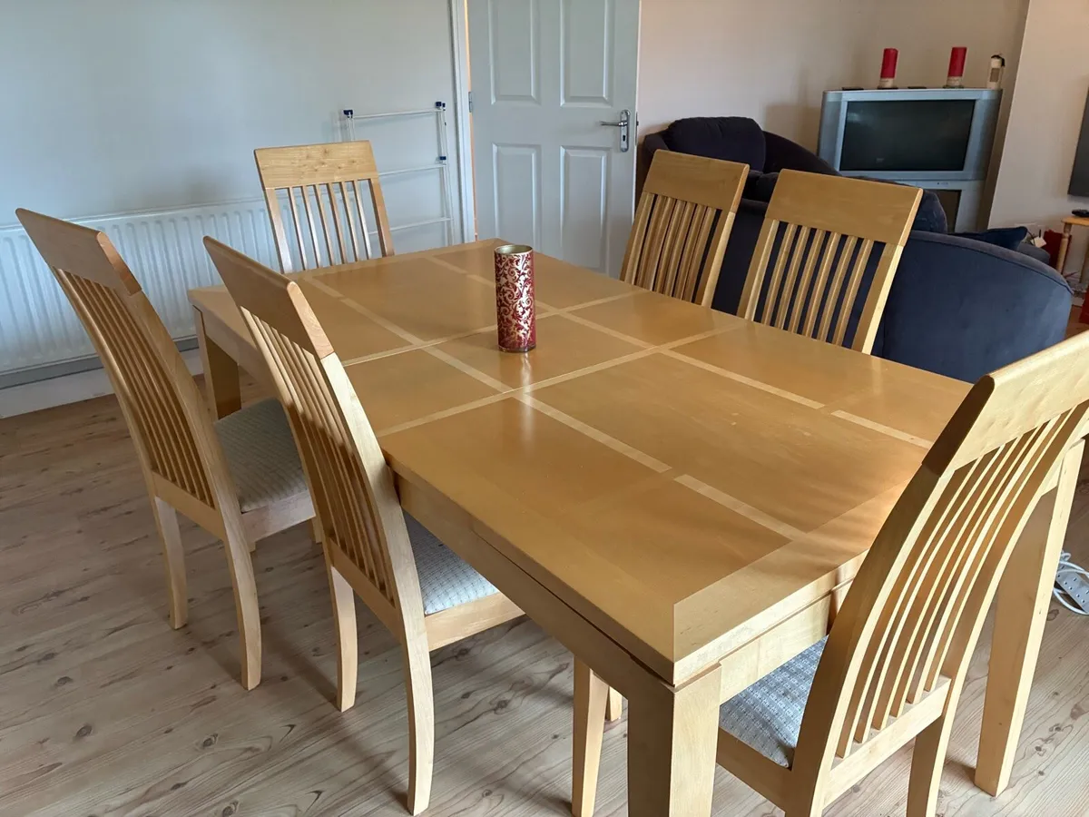 Kitchen Dining Table and Chairs - Image 3