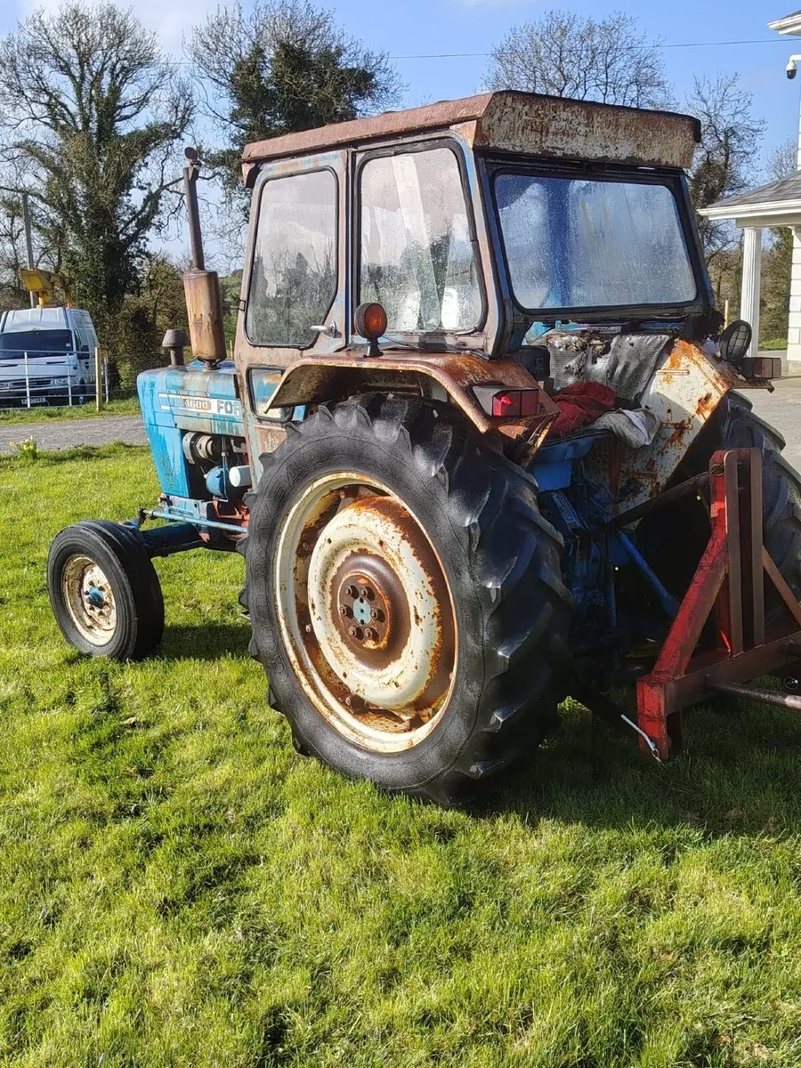 1976 Ford 4600 power steering with hitch - Image 2
