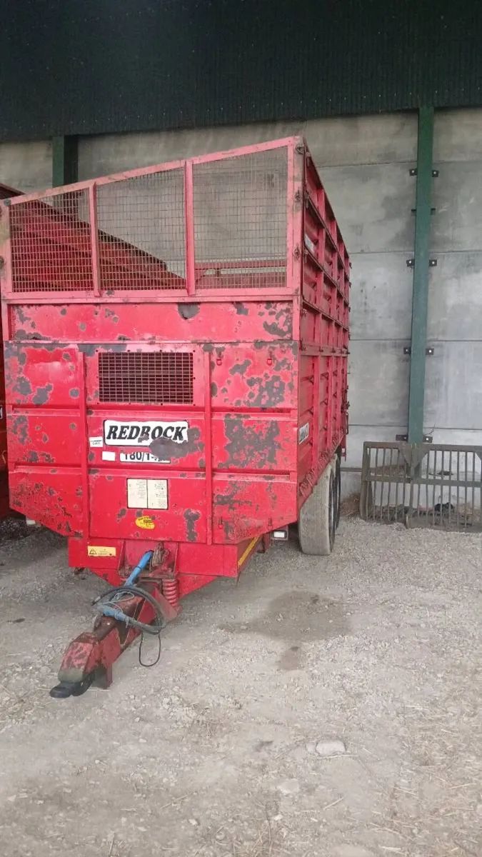Redrock 18 foot silage grain trailer - Image 2