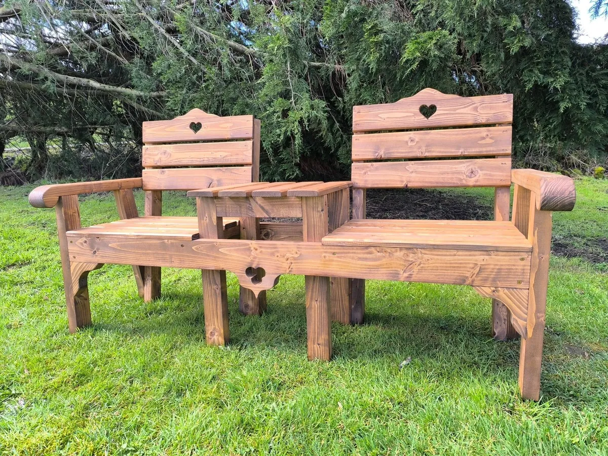 Garden love seat - Image 1