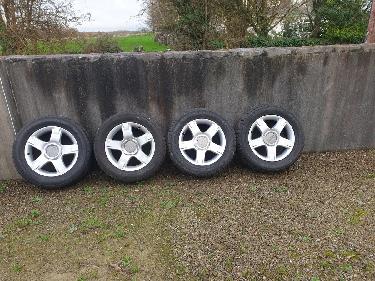 TYRES/AUDI RIMS - Image 1