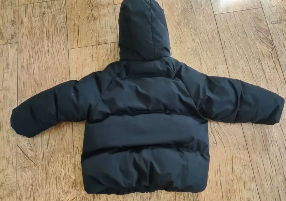 ZARA Boys Winter Jacket (Black, Size 104cm / 3-4 Y - Image 3