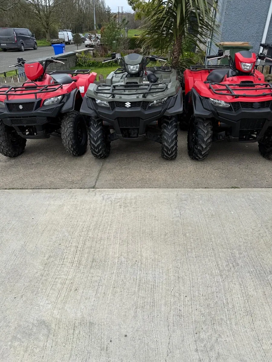Suzuki KingQuads 500 and 750 - Image 1