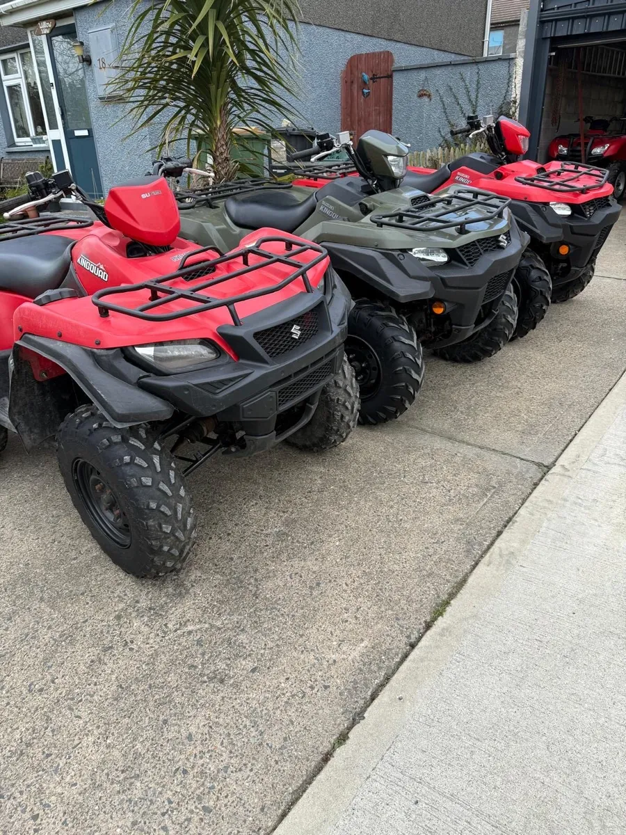 Suzuki KingQuads 500 and 750 - Image 2