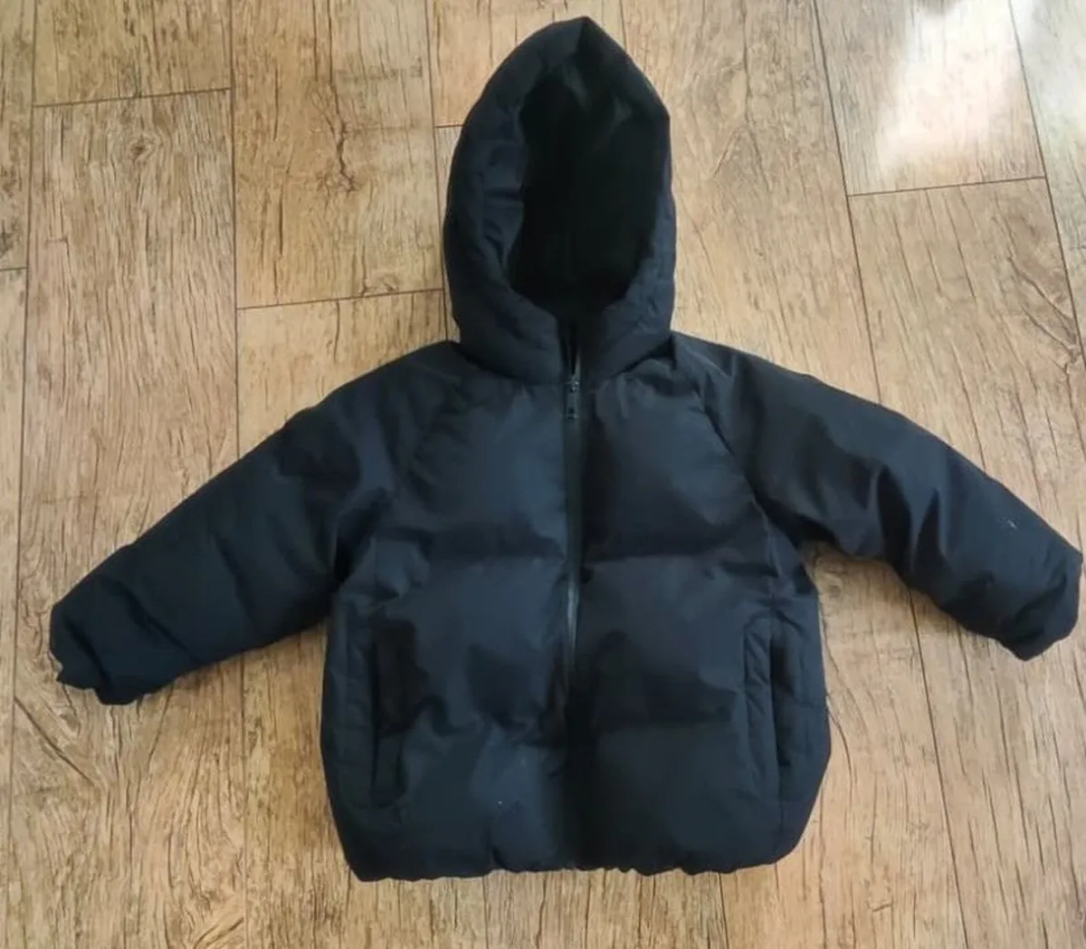 ZARA Boys Winter Jacket (Black, Size 104cm / 3-4 Y - Image 1
