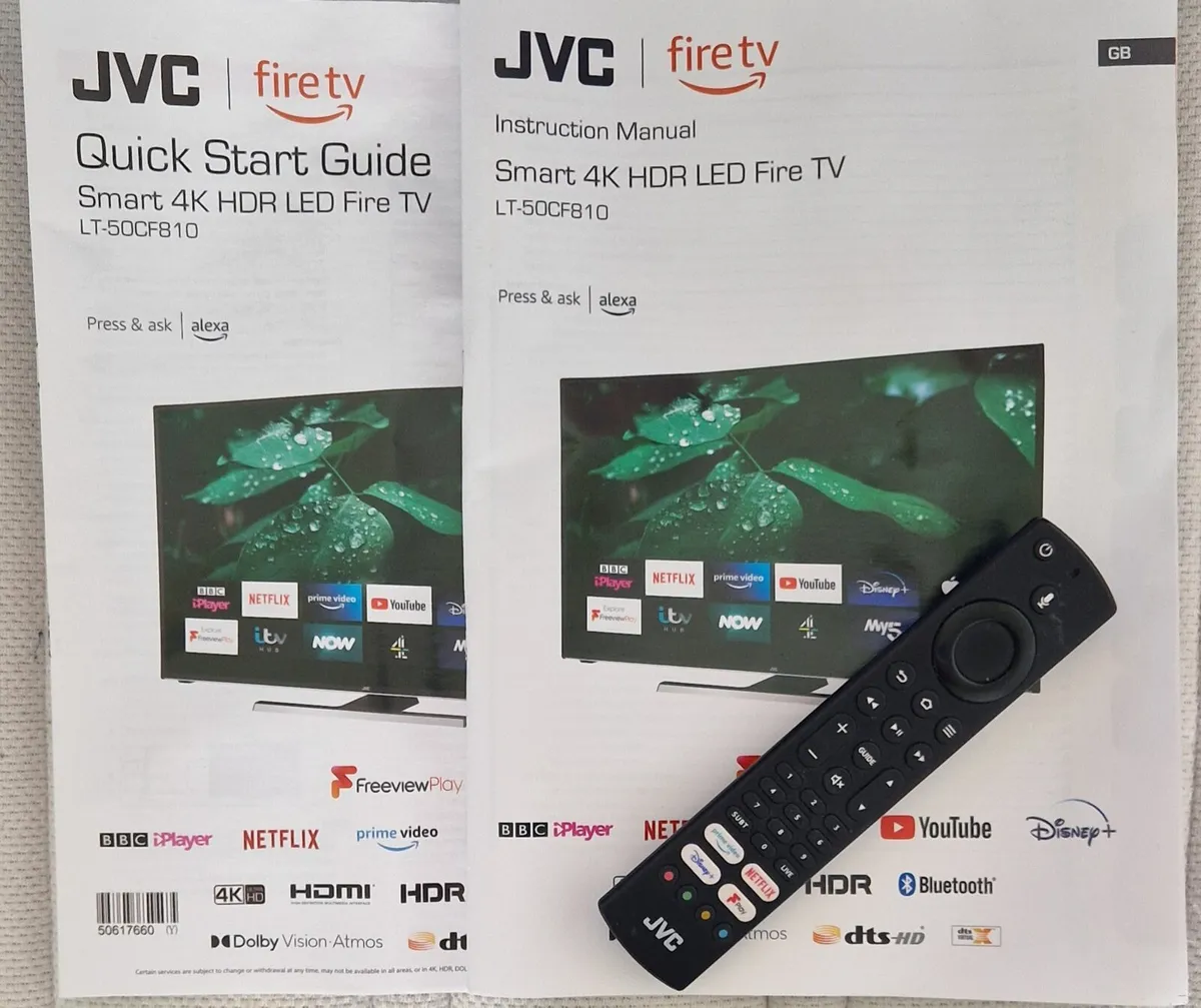 50inch JVC fire TV - Image 2